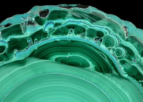 Malachite with Chrysocolla from Mashamba Mines, 10 km west of Kolwezi, Katanga Copperbelt, Lualaba Province, Democratic Republic of the Congo