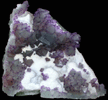 Fluorite on Quartz from Ganzhou, Jiangxi Province, China