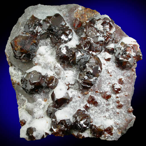 Sphalerite, Calcite and Quartz from Shuikoushan Mine, Hunan Province, China