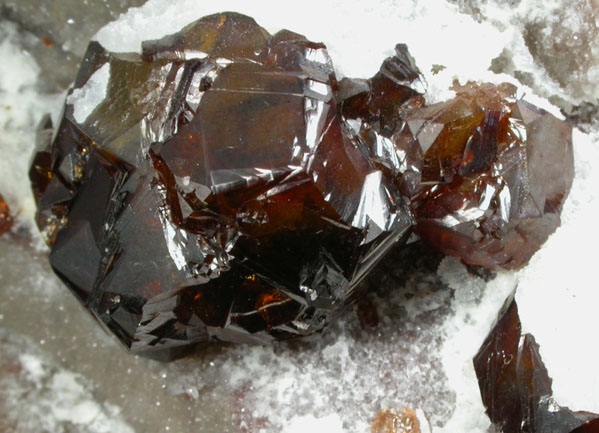 Sphalerite, Calcite and Quartz from Shuikoushan Mine, Hunan Province, China