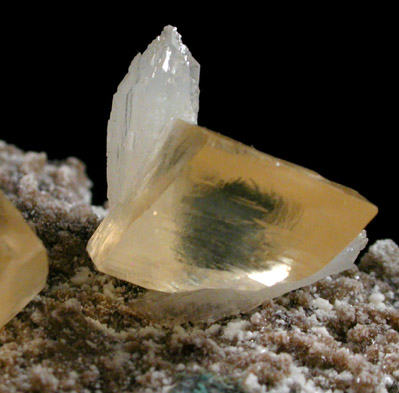 Calcite with Stilbite-Ca from Pashan Hill Quarry, Pune District, Maharashtra, India