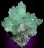 Apophyllite on Heulandite and Quartz from Pashan Hill Quarry, Pune District, Maharashtra, India