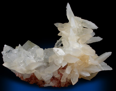 Calcite, Heulandite, Apophyllite from Mirzapur, Uttar Pradesh, India