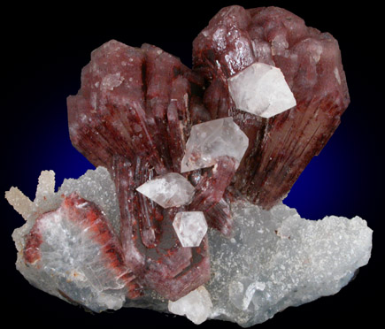 Stilbite-Ca with Apophyllite from Nashik District, Maharashtra, India