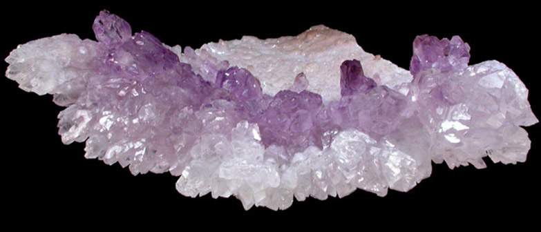 Quartz var. Amethyst Flower from Alto Uruguai, Rio Grande do Sul, Brazil