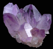 Quartz var. Amethyst from Jackson's Crossroads, 46.5 km east of Athens, Wilkes County, Georgia