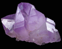 Quartz var. Amethyst from Jackson's Crossroads, 46.5 km east of Athens, Wilkes County, Georgia