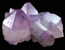 Quartz var. Amethyst from Jackson's Crossroads, 46.5 km east of Athens, Wilkes County, Georgia