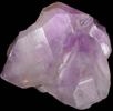 Quartz var. Amethyst from Jackson's Crossroads, 46.5 km east of Athens, Wilkes County, Georgia