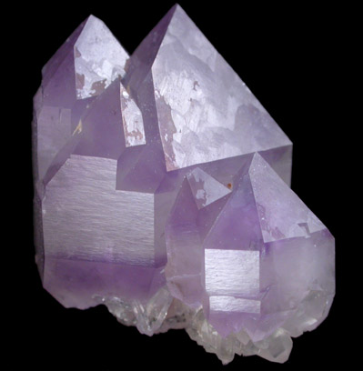 Quartz var. Amethyst from Jackson's Crossroads, 46.5 km east of Athens, Wilkes County, Georgia