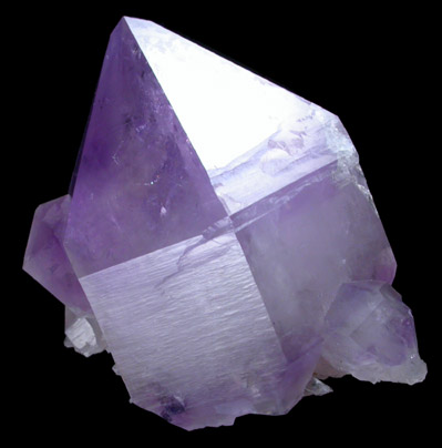 Quartz var. Amethyst from Jackson's Crossroads, 46.5 km east of Athens, Wilkes County, Georgia