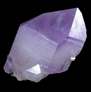 Quartz var. Amethyst from Jackson's Crossroads, 46.5 km east of Athens, Wilkes County, Georgia