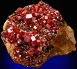 Vanadinite from Mibladen, Haute Moulouya Basin, Zeida-Aouli-Mibladen belt, Midelt Province, Morocco