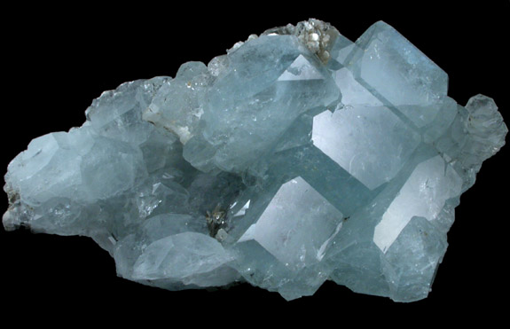 Beryl var. Aquamarine from Xuebaoding Mountain near Pingwu, Sichuan Province, China