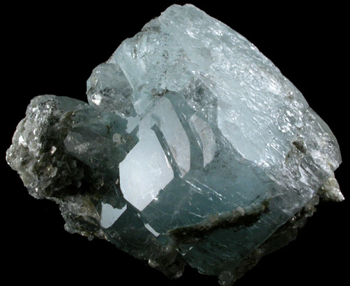 Beryl var. Aquamarine from Xuebaoding Mountain near Pingwu, Sichuan Province, China