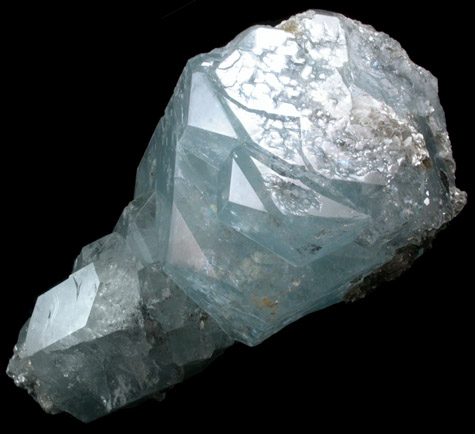 Beryl var. Aquamarine from Xuebaoding Mountain near Pingwu, Sichuan Province, China