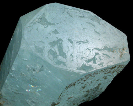 Beryl var. Aquamarine from Shigar Valley, Skardu District, Baltistan, Gilgit-Baltistan, Pakistan