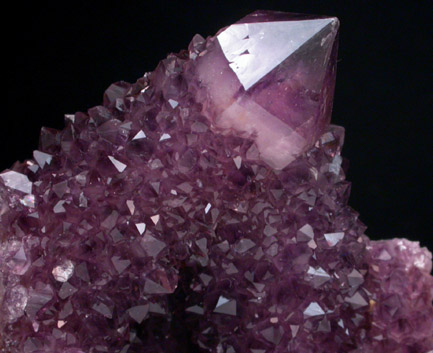 Quartz var. Amethyst (Spirit Quartz) from Boekenhouthoek area, Mpumalanga Province, South Africa