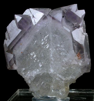 Quartz var. Amethyst Japan Law-twinned from Ambatondrazaka, Toamasina Province, Madagascar