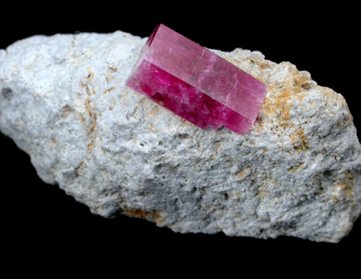 Beryl var. Red Beryl (Bixbite) from Violet Claims, Wah Wah Mountains, Beaver County, Utah