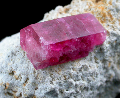 Beryl var. Red Beryl (Bixbite) from Violet Claims, Wah Wah Mountains, Beaver County, Utah