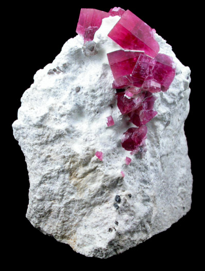 Beryl var. Red Beryl (Bixbite) from Violet Claims, Wah Wah Mountains, Beaver County, Utah