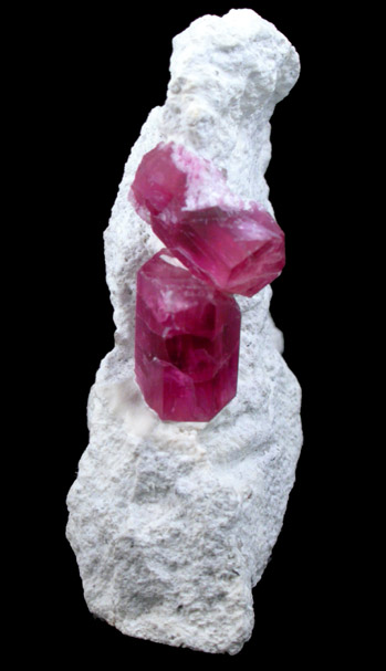 Beryl var. Red Beryl (Bixbite) from Violet Claims, Wah Wah Mountains, Beaver County, Utah