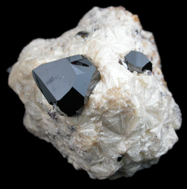 Rutile in Pyrophyllite from Champion Mine, 6 km WSW of White Mountain Peak, White Mountains, Mono County, California