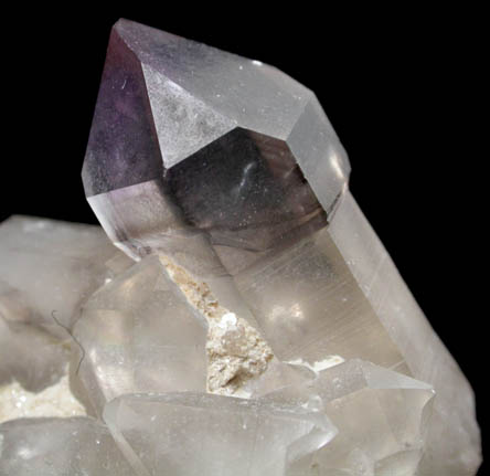 Quartz var. Smoky-Amethyst Scepter from Crystal Park, Beaverhead County, Montana