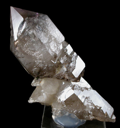 Quartz var. Smoky-Amethyst Scepter from Crystal Park, Beaverhead County, Montana