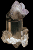 Quartz var. Smoky-Amethyst Scepter from Crystal Park, Beaverhead County, Montana