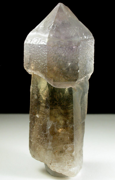 Quartz var. Smoky-Amethyst Scepter from Crystal Park, Beaverhead County, Montana