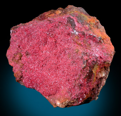 Cuprite var. Chalcotrichite from Ray Mine, Mineral Creek District, Pinal County, Arizona