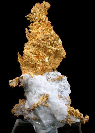 Gold (crystallized) from Eagle's Nest Mine, Placer County, California