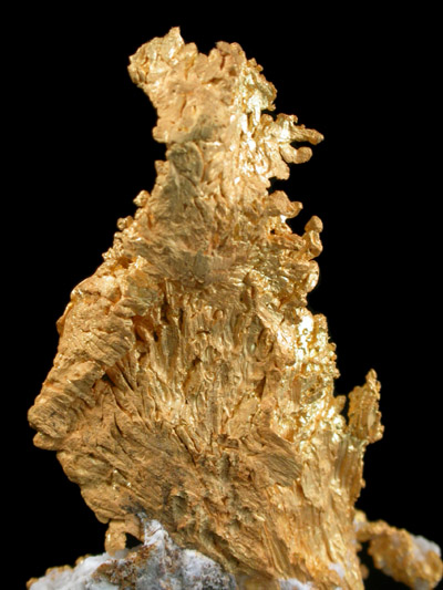 Gold (crystallized) from Eagle's Nest Mine, Placer County, California