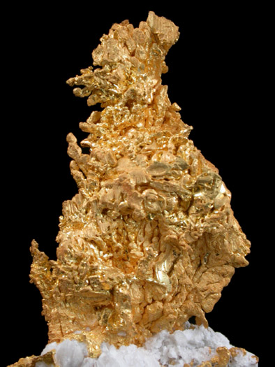 Gold (crystallized) from Eagle's Nest Mine, Placer County, California