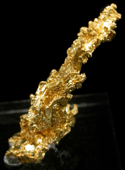 Gold (crystallized) Weight: 5.8 grams from Eagle's Nest Mine, Placer County, California