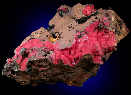 Cuprite (velvet) from Morenci Mine, Clifton District, Greenlee County, Arizona