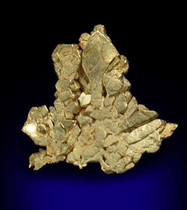 Gold (crystallized) from Mount Kare, Papua, New Guinea
