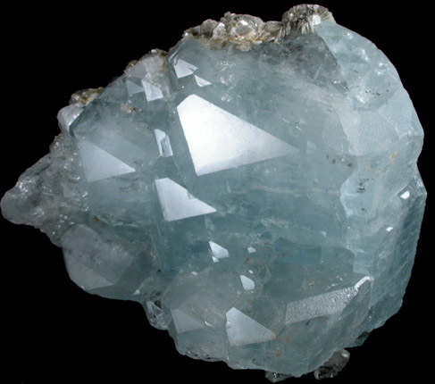 Beryl var. Aquamarine from Xuebaoding Mountain near Pingwu, Sichuan Province, China