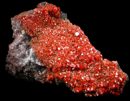 Vanadinite from North Geronimo Mine, La Paz County, Arizona