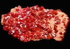 Vanadinite from Mibladen, Haute Moulouya Basin, Zeida-Aouli-Mibladen belt, Midelt Province, Morocco