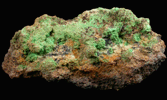 Chenevixite from Volcano-Sunnyside Mine, Harshaw District, Santa Cruz County, Arizona