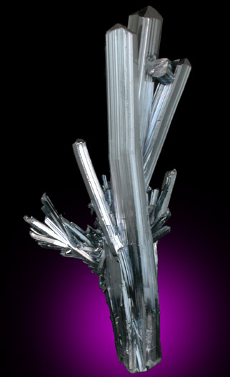 Stibnite from Wuling antimony mine, Qingjiang, Jiangxi, China