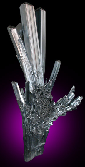 Stibnite from Wuling antimony mine, Qingjiang, Jiangxi, China