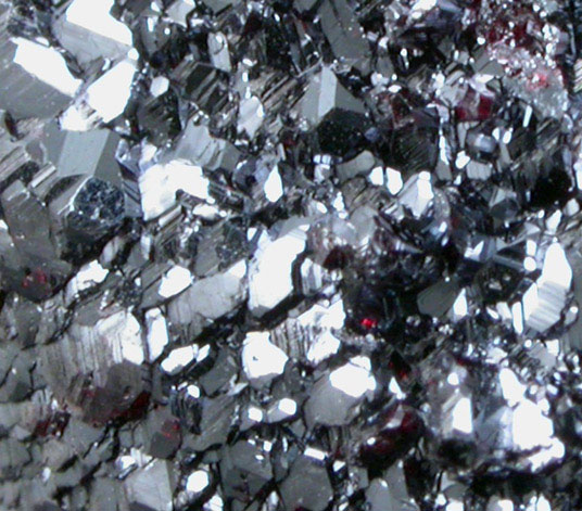 Pyrargyrite var. Ruby Silver from Proao Mine, Level 425, San Alberto Vein, Fresnillo District, Zacatecas, Mexico