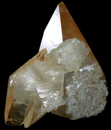 Calcite (twinned crystals) from Elmwood Mine, Carthage, Smith County, Tennessee