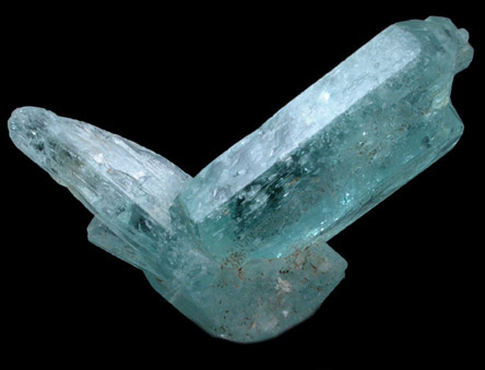 Beryl var. Aquamarine from Meconta Mine, Alto Ligonha District, Quelimane Province, Mozambique