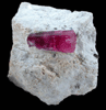 Beryl var. Red Beryl (Bixbite) from Violet Claims, Wah Wah Mountains, Beaver County, Utah