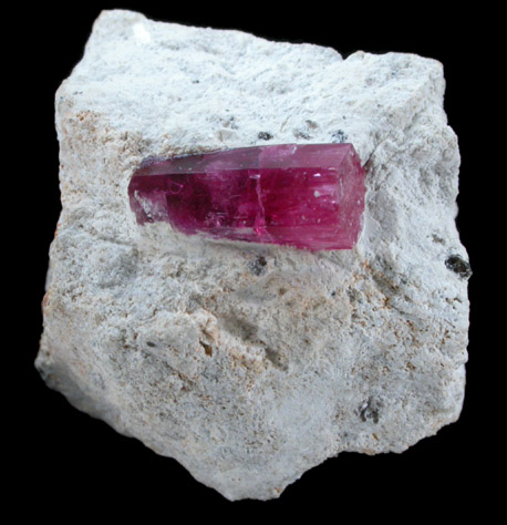 Beryl var. Red Beryl (Bixbite) from Violet Claims, Wah Wah Mountains, Beaver County, Utah